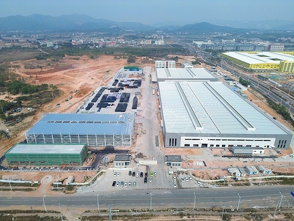 蔚蓝钢结构丨福建中财管道钢结构厂房建造案例