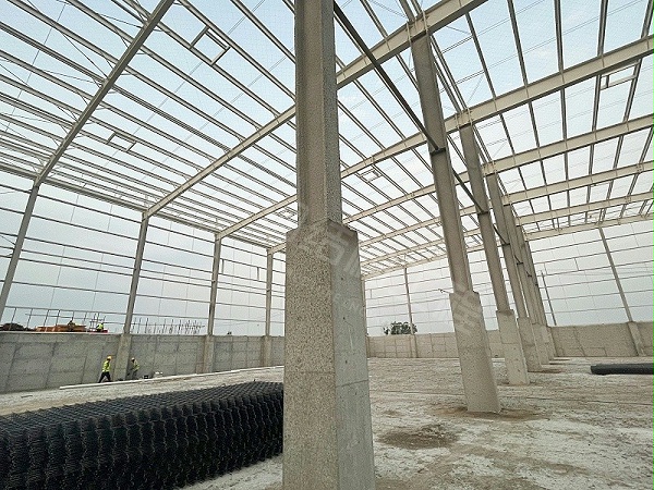 蔚蓝钢结构丨信阳威士清钢结构厂房建造案例 蔚蓝钢结构丨信阳威士清钢结构厂房建造案例