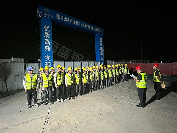 蔚蓝钢结构丨信阳威士清钢结构厂房建造案例 蔚蓝钢结构丨信阳威士清钢结构厂房建造案例