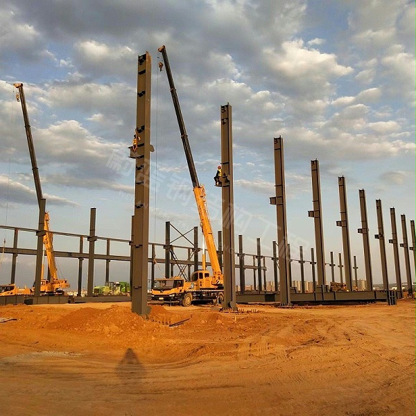 钢结构工业厂房施工